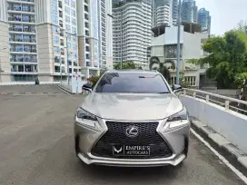Lexus NX200T F sport full spek Abu abu interior merah