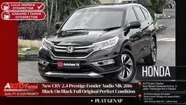 Honda CRV 2.4 Prestige Fender Audio NIK 2016 Black On Black Full O
