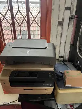 JUAL 3 PRINTER BEKAS, ADA PRINTER HP, CANON, FUJI XEROX