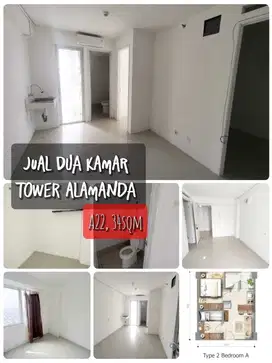 Jual Cepat unit atas mall apartment Bassura City tower Alamanda