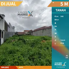 Dijual Tanah Strategis di Boulevard Araya Blimbing Malang