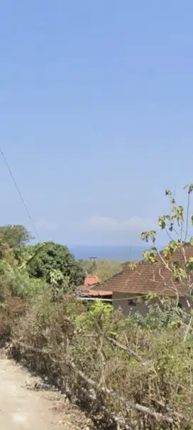 Tanah 9,90 are Ocean view kawasan pantai pandawa kutuh badung bali