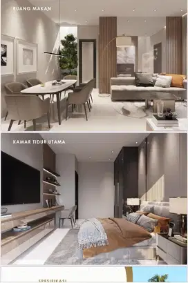 Dijual Rumah Baru Siap Huni dalam Cluster Jurang Mangu Timur