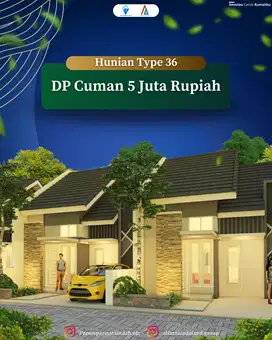 rumah 1 lantai dilingkungan elit perum permata indah kota malang
