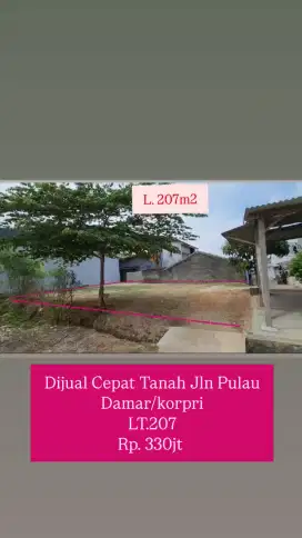 JUAL TANAH MURAH STRATEGIS / DALAM KOTA MADYA
