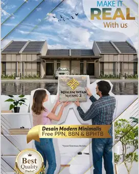 JUAL RUMAH BARU 400 JUTA TYPE 45/72 MAYANG - GENTAN