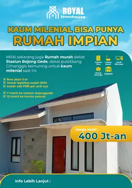 Royal Townhouse Cimanggis Bogor