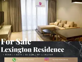 Dijual Apartement Lexington Residences 1 BR Furnished Baru