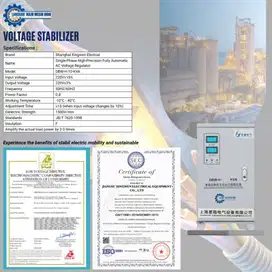 Automatic Voltage Regulator - Stabilizer / Regulator Tegangan Otomatis
