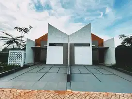 Rumah modern dekat stasiun angsuran tiga jtan