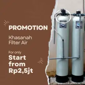 Jual filter penjernih air sumur dan pdam yang kotor dan bau