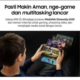 Samsung Galaxy A06 5G [6/128 GB] Garansi

Resmi Samsung Indonesia