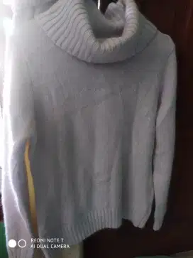 Sweater rajut wanita bahan adem lembut