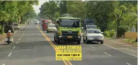JUAL Tanah LD 65 mtr , Sltn Gerbang Tol MADIUN Bagus