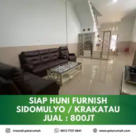 Rumah siap huni panjang full furnish daerah krakatau kota medan