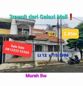 JUAL‼️MURAH Rumah dekat Mall Galaxi