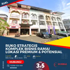 Ruko Strategis di Komplek Bisnis Ramai – Lokasi Premium & Potensial