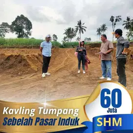 Tanah Kavling Malangsuko Tumpang Malang SHM termurah dekat pasar Induk