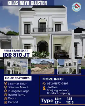 RUMAH MEWAH MEGAH 2 LANTAI DI PUSAT KOTA