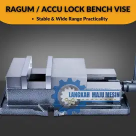 Ragum QB 8 / Ragum Catok Milling 8 inch / Ragum Putar Vise Precision