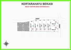Kavling area Setu dekat dengan Wisata Kampoeng Kita. Bisa Cicil 12X