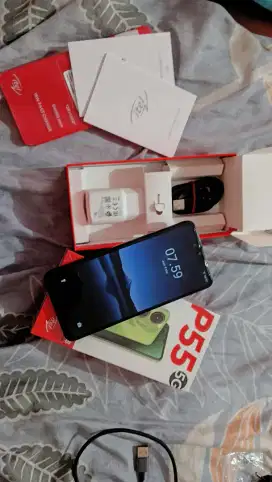 Itel P55 5G 6/128 mulus siap pakai