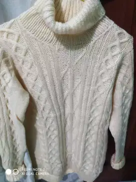 Sweater rajut wanita bahan adem