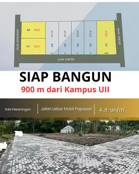 Kavling Tinggal 4 unit, Segera Gass.