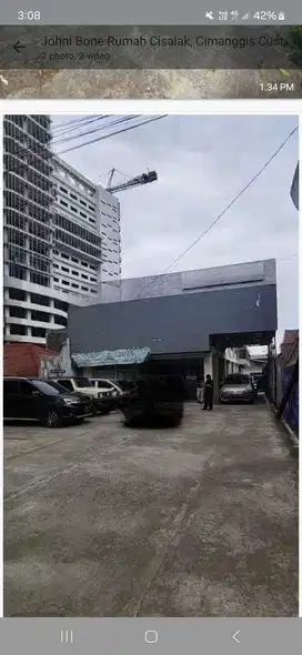 RUMAH TUA DAN BENGKEL MOBIL DI CIMANGGIS DEPOK, DIJUAL CEPAT (ss)