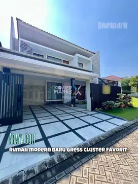 Rumah Mewah Modern Baru di Araya Golf Malang