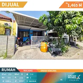 Rumah Siap Huni Harga Terjangkau di Graha Kencana Blimbing Malang