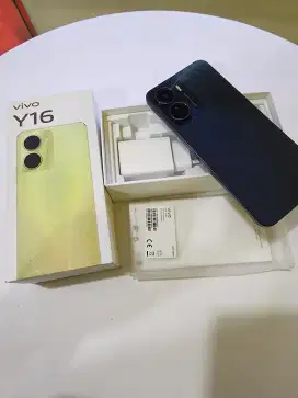 Vivo Y16 4/128GB Second Lengkap Normal seperti baru
