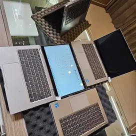 Laptop yoga 2 in 1 dell dengan vga irish game design layar sentuh