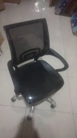 Kursi kantor hidrolik jaring putar