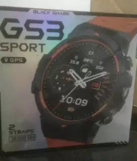 jam tangan smartwatch Black Shark GS 3 SPORT Black