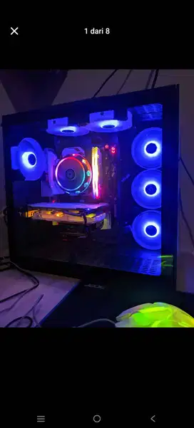 Jual pc gaming full set