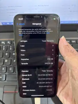 Iphone X 256GB Space Grey Inter