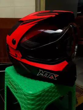Helm Motocross New MTX by Yamaha Original