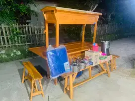 Gerobak Angkringan Bakso Mie Ayam PeceL Bubur Sate Martabak Ronde dlL
