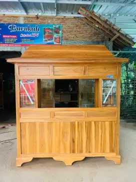 Gerobak Angkringan Bakso Mie Ayam PeceL Bubur Sate Martabak Ronde dlL