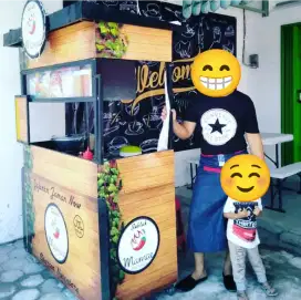 Gerobak Jualan Istimewa