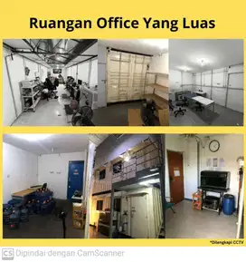 DIJUAL GUDANG SIAP PAKAI BERIKUT OFFICE DI CENTRAL CAKUNG JAKTIM