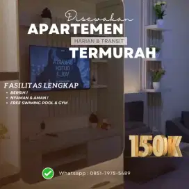 Sewa apartemen Citypark Jakarta Barat Harian transit Termurah