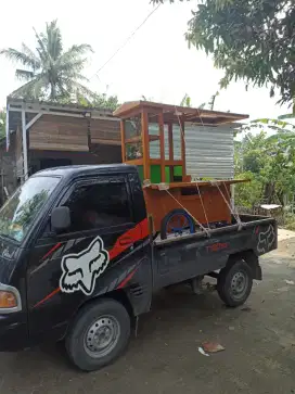 Gerobak Angkringan Bakso Mie Ayam PeceL Bubur Sate Martabak Ronde dlL