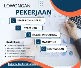Dibutuhkan Karyawan TETAP Cirebon