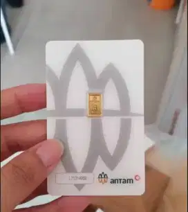 Logam Mulia Antam 0,5 gram tahun 2025
