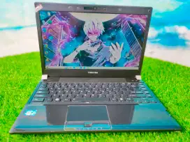 LAPTOP TOSHIBA PR830 i7 8GB SSD 200GB DESIGN GAME EDITING RINGAN