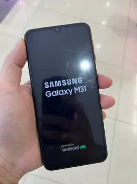 Samsung m31 6/128 mentok di logo baterai badak harga net aja