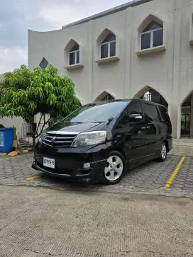Toyota Alphard V 2.4 ASG GBook Prem Sound CBU Facelift 2006 hitam