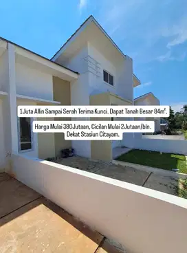 Termurah Tanah Besar Modal 1Juta Langsung Akad Dekat Stasiun Citayam